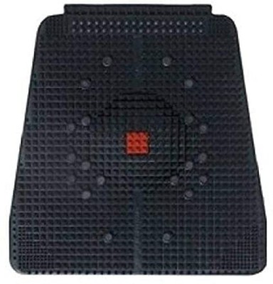 HEAREAL HEALTH CARE 45676 Acupressure Power Mat with Pyramids useful for Knee-Leg pain Sciatica Cramps, Foot Pain Relief (BLACK) Massager(Black)