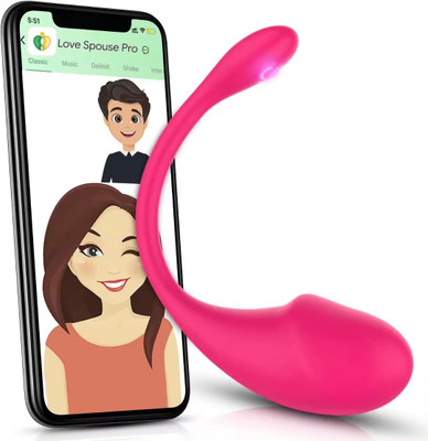 purvish App Controlled 10 Mode Vibrating Body Stress Relief & Relaxing Massager for Electric Waterproof and Superbly Soft, Stretchy Male & Female App Controlled Massager(Mate_Pink) purvish App Controlled 10 Mode Vibrating Body Stress Relief & Relaxing Massager for Electric Waterproof and Superbly Soft, Stretchy Male & Female App Controlled Massager(Mate_Pink)