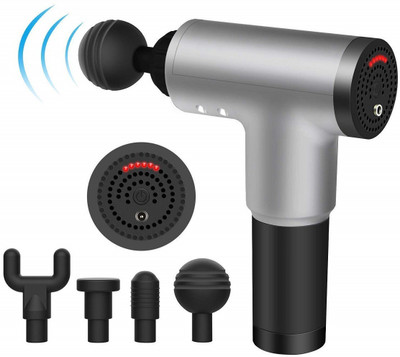 domnikyas Facial 36 Fascial Massager| Deep Tissue Percussion Muscle Body Massager with 6-speed, for Pain and Stress Relief with 4 Massage Head | Multi purpose Portable Body Facial Massagers Fascial Massager| Deep Tissue Percussion Muscle Body Massager with 6-speed, for Pain and Stress Relief with 4 