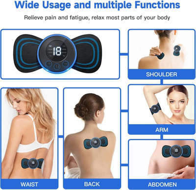 KvExport Levels Rechargeable Pain Relief EMS Massage Machine for Men and Women