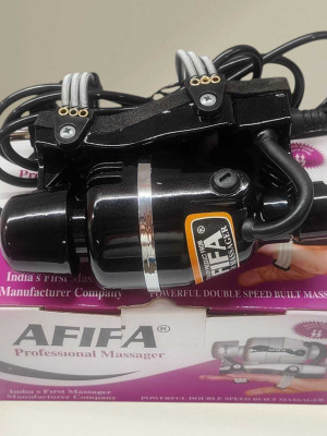 Massfinger Mini Vibration Massager Mini Electric Handheld Body Massager Machine. Massager(BLACKL RING)