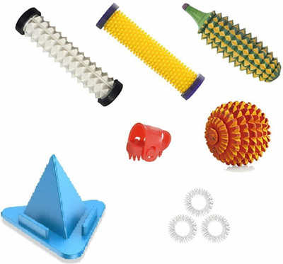 YKID massger227 Acupressure Tools Combo Kit With Mobile Stand Massager(Multicolor)