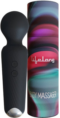 Lifelong LLM468 LLM468 Body Massager with 8 Speed and 20 Vibration settings Massager(Black)