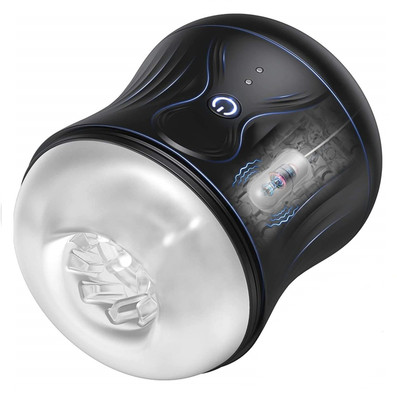 breckelle's Silicone Full Body Relaxation Massager Multi-Speed Vibrations | Rechargeable | Compact & Ergonomic Design Massager(Black)