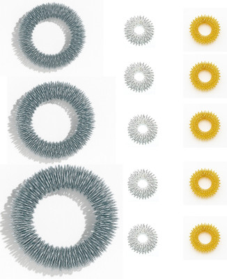 UN Enterprise Rings for Hand-3 Rings for Hand, Fingers and Legs Massager(Multicolor)