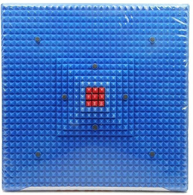 GMAcu Acupressure Mat for Foot Pain – Pointed Pyramid Acupressure Board Relieve Stress, Improve Blood Circulation, Multi-Color Acupressure Plate Massager(Multicolor)