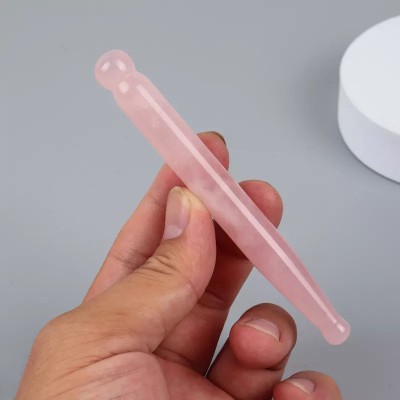 GEMWIZ J23-Z10 Gua Sha Facial Massage Tool for Face, Eyes, Neck, Skin Care Tools. Massager(Pink)