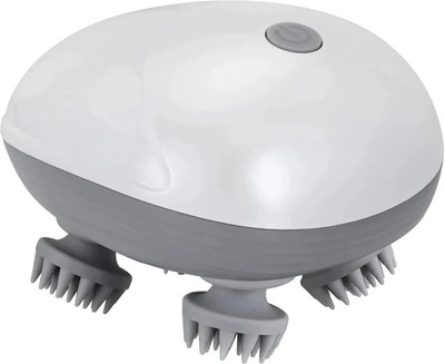 TENS Electric Head Scalp Massager Rechargeable Head Kneading Massage Machine 3 Speed Mode Handheld Portable Scalp Body Massager Massager(Multicolor)