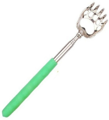 AVB Itching1 Stainless Steel Extendable Itching Stick Back Massager and Scratcher With Non-Slip Handle For Unisex Massager(green)