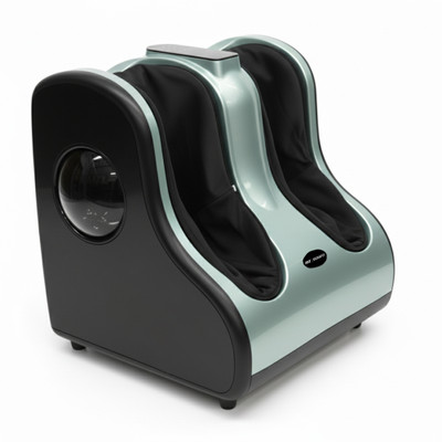 Durafit 8811 Electric Foot & Calf Massager Machine Rolling Kneading Heating Pain Relief Leg Massager(Green)
