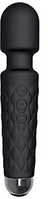 FITMOVE FM-EBM01 Personal Massager | Body Wand Massager | Rechargeable Waterproof Mini Massager Machine for Women & Men Flexible Neck, Portable, Quite & Powerful Motor Massager(Black)