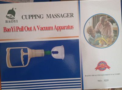 acuwellness HIJAMA Cupping Kit Set Vacuum Cupping Set Health Care Vacuum Cupping Portable Body Relaxation Massage Manual Therapy Kit Cupping Cups for Pain Relief Massager(White)