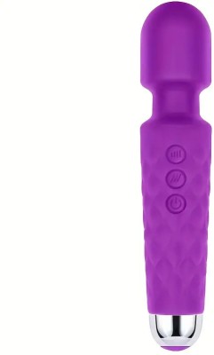 Shopeleven Waterproof Rechargeable Personal Body Massager for Women Body Massager Stick Tool for Back Neck Body, Releases Stressful Massager(Purple)