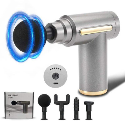 SOBO Deep Tissue Percussion Machine with High-Intensity Vibrations Massager Rechargeable Mini Massage Gun Lightweight Deep Tissue Massager for Home & Travel Massager(Multicolor)