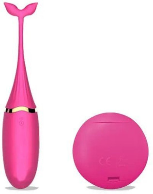 VOREX Fishy Womens Magic Vibrating Full Body Rechargeable Remote Controlled Massager(Pink)