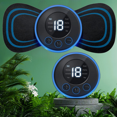 EVAGROW PLUS \\Full Body Massager | Neck Massager | \\portable massager | Wireless Portable Massager with 8 Modes and 19 Strength Massager(Black)