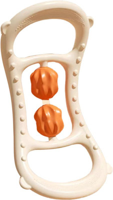TRIFECTA Handle Design Neck Massager Orange Set of 1 Trigger Point Shoulder Massager for Pain Relief Massager(Orange)