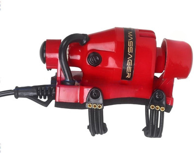 Shopeleven Massager/Head Massager for Neuropathy Massages Body pain relief Unisex Head ,Full Body Pain , Stress Reilef Massager Corded Electric Massager Massager(Red)