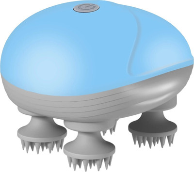 NLB ENTERPRISE Revive Electric Scalp Head Massager with 3 speed mode Scalp, Body & Head Massager for Hair Growth , Body Pain & Relaxation Massager(Blue)