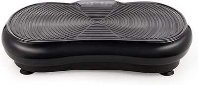 SPINE JADEX Vibration Plate Exercise Machine Full Body Workout Platform with Remote Control Adjustable Speed & Resistance Bands Home Fitness Massager(Black)