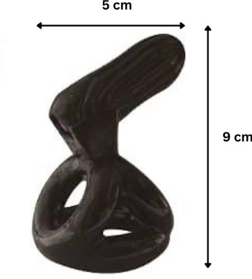 VOREX Men's Auro Vibration Ring Reusable Battery Operated Waterproof Massager(Black)