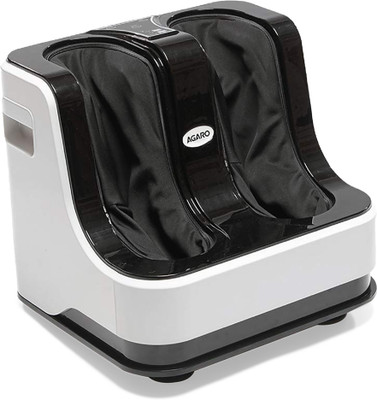 AGARO 33159 33159 Leg for Foot, Calf & Leg, with Rolling & Kneading Functions Massager(Black, White)