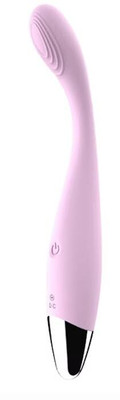 breckelle's Crwon Massager USB rechargeable Silicone Bendable 10 Modes Vibration Massager Splash waterproof Massager(Pink)