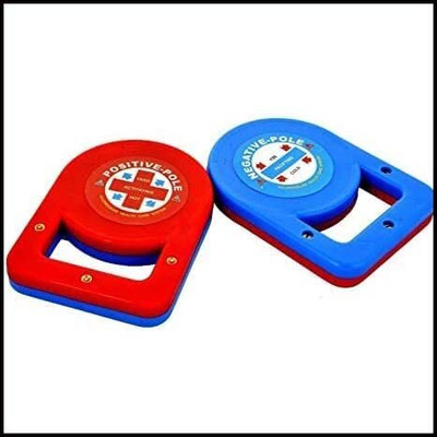 ANCS 507 High Power U shape Magnet Red & blue Massager(blue/Red)