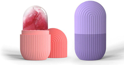 Elecsera 114 Face Beauty Ice Roller for Face & Eye Reusable Face Facial Roller Massager Massager(Blue)