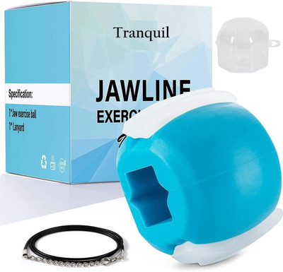 Tranquil 01 Reduces Double Chin, Builds and Improves Jawline (40 LB) (Beginner Level) Massager(Blue)