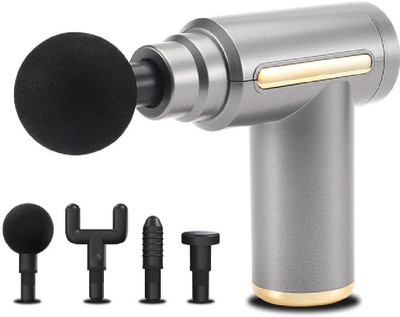 SOBO Lifelong Rechargeable Mini Massage Gun Lightweight Massager for Home ,Travel Full Body Deep Tissue Massage, Vibration Gun Massager For Full Body Pain Relief Massager(Grey)