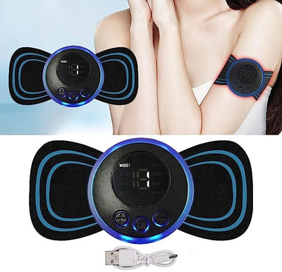 7Eleven Enterprise Massager,Wireless Portable Neck Massager with 8 Modes and 19 Strength Levels with 8 Modes and 19 Strength Levels Rechargeable Pain Relief EMS Massage Massager(Black) 7Eleven Enterprise Massager,Wireless Portable Neck Massager with 8 Modes and 19 Strength Levels with 8 Modes and 19 Strength Levels Rechargeable Pain Relief EMS Massage Massager(Black)