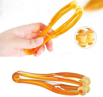 GMAcu Acupressure Dual Roller Finger Massage Stick Manual Massager In Plastic For Complete Relaxation Massager(Multicolor)