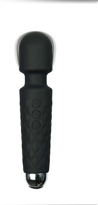 MASX SRMW-24 Multi Speed Cordless Rechargeable Vibrator Massage for Female Personal Body Massagers Machine With Vibration modes & Water Resistant Massager Massager(Black)
