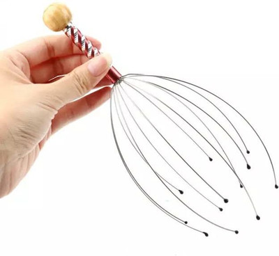 BOS MEDICARE Scalp Massager Head and Scalp Massager|Bokoma Hand Held Scalp Head Massager for Stress Relief Massager(Multicolor)