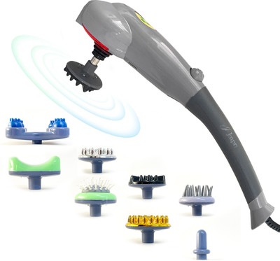 JINPRI All-in-One Pain Relief Magic 9 Interchangeable All-in-One Pain Relief Magic 9 Interchangeable Massager(Grey)