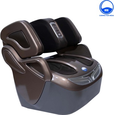 ARG HEALTHCARE ARG 360 Leg & Thigh Massager with 3 Level air Pressure intensity & and 5 Programmes Massager(Brown)