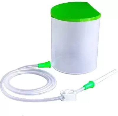 MARCRAZY EN1 Enema PVC can/Kit for Home use with user Manual Medical Equipment Massager(Multicolor)