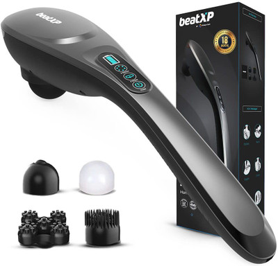 beatXP Stream Pro Hammer Cordless Body Massage Machine Full Body Pain Relief Handheld Percussion Massager(Shadow Grey)
