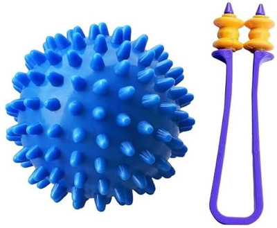 EKiN Acupressure Hand Exerciser U Finger With Pointed Soft Ball For Hand Relaxation, Pain And Stress Relief Massager(Multicolor)