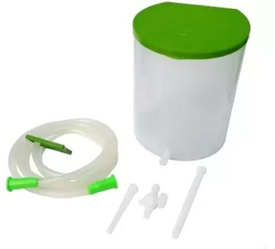 AcuHealth ANE2 Enema PVC can/Kit for Home use with user Manual Medical Equipment Massager(Multicolor)