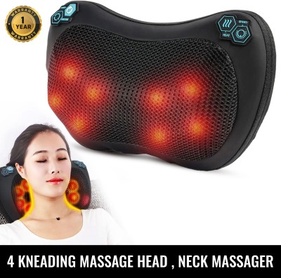 SLOVIC Neck Massager Machine for Pain Relief With 4 Speed Level | Neck Massager(Black)