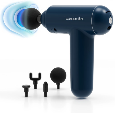 caresmith FCS0076 Charge Boost X Massage Gun For Pain Relief Body Massager(Dark Blue)