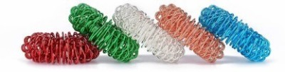 SUJOK Acupressure Cool Hand Su-jok Finger Ring Set - Pack of 10 Massager(Multicolor)