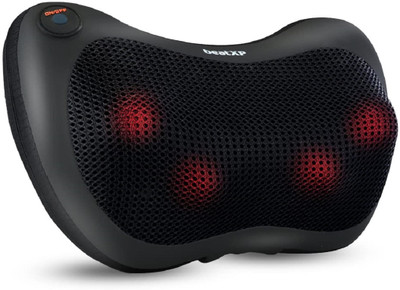 Aravli Deep Heal Pillow Shiatsu Infrared Heat Therapy Massager with 3 Mode Settings Deep Tissue Massager for Shoulder, Neck and Back Pain Relief Massager(Grey)