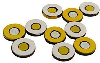 Ronofic ACUPRESSURE CHAKRA MEDIUM SUJOK MAGNET FOR SUJOK THERAPY set of 1 Massager(White)