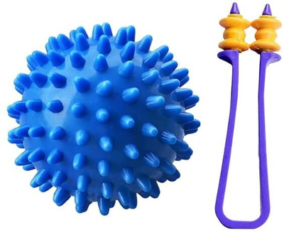 EKiN Acupressure Hand Exerciser U Finger With Pointed Soft Ball For Hand Relaxation, Pain And Stress Relief Massager(Multicolor)