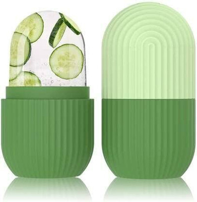 NINTH Ice Roller for Face & Eye Roller Reusable Massager(Green)