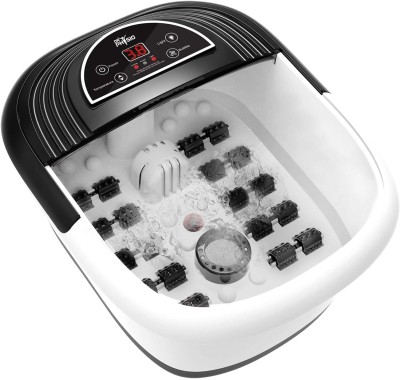 DR PHYSIO (USA) Electric Powerful Pedicure Tub Foot Spa Machine With Manual Roller, Bubble, Massage & Heat for Pain Relief Massager(White)