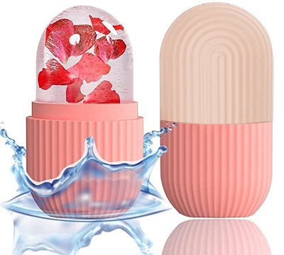 GUBB Ice Roller For Face, Eyes and Neck To Brighten Skin & Enhance Your Natural Glow Massager(Pink)